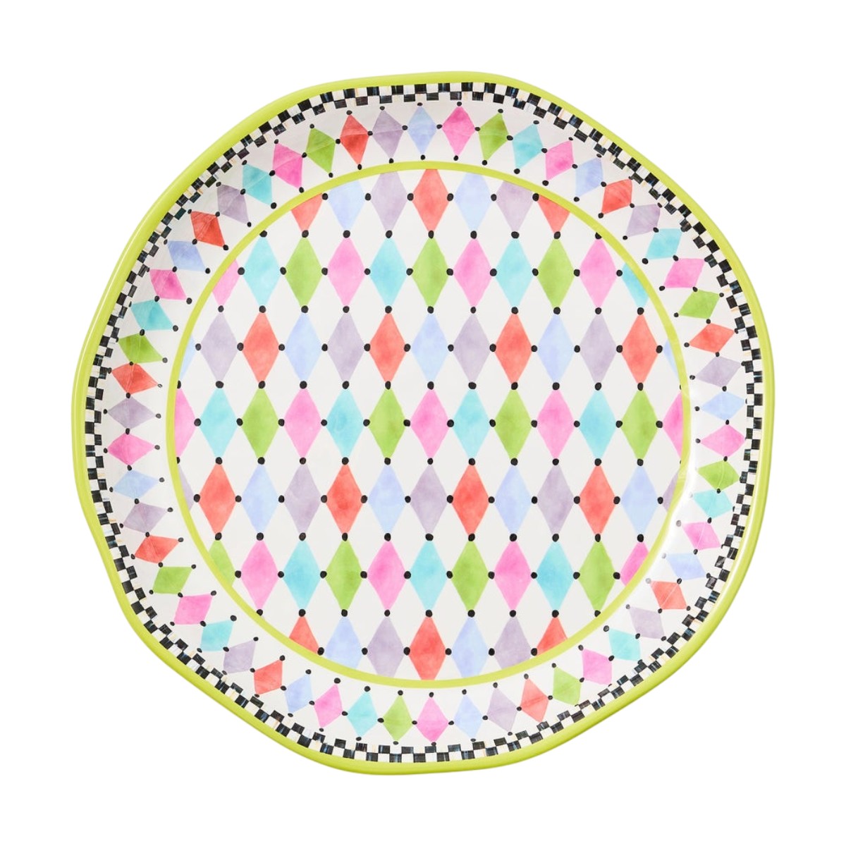 MacKenzie-Childs Palm Springs Melamine Platter, Large