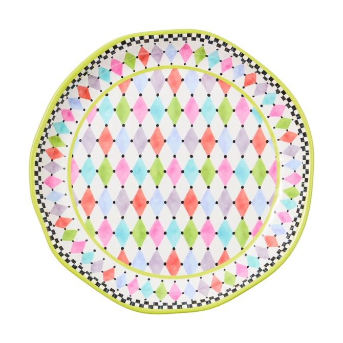 MacKenzie-Childs Palm Springs Melamine Platter, Large