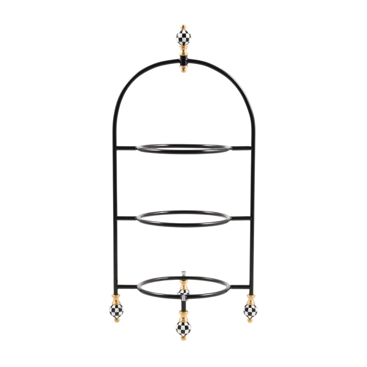 MacKenzie-Childs Check Plate Stand, Small