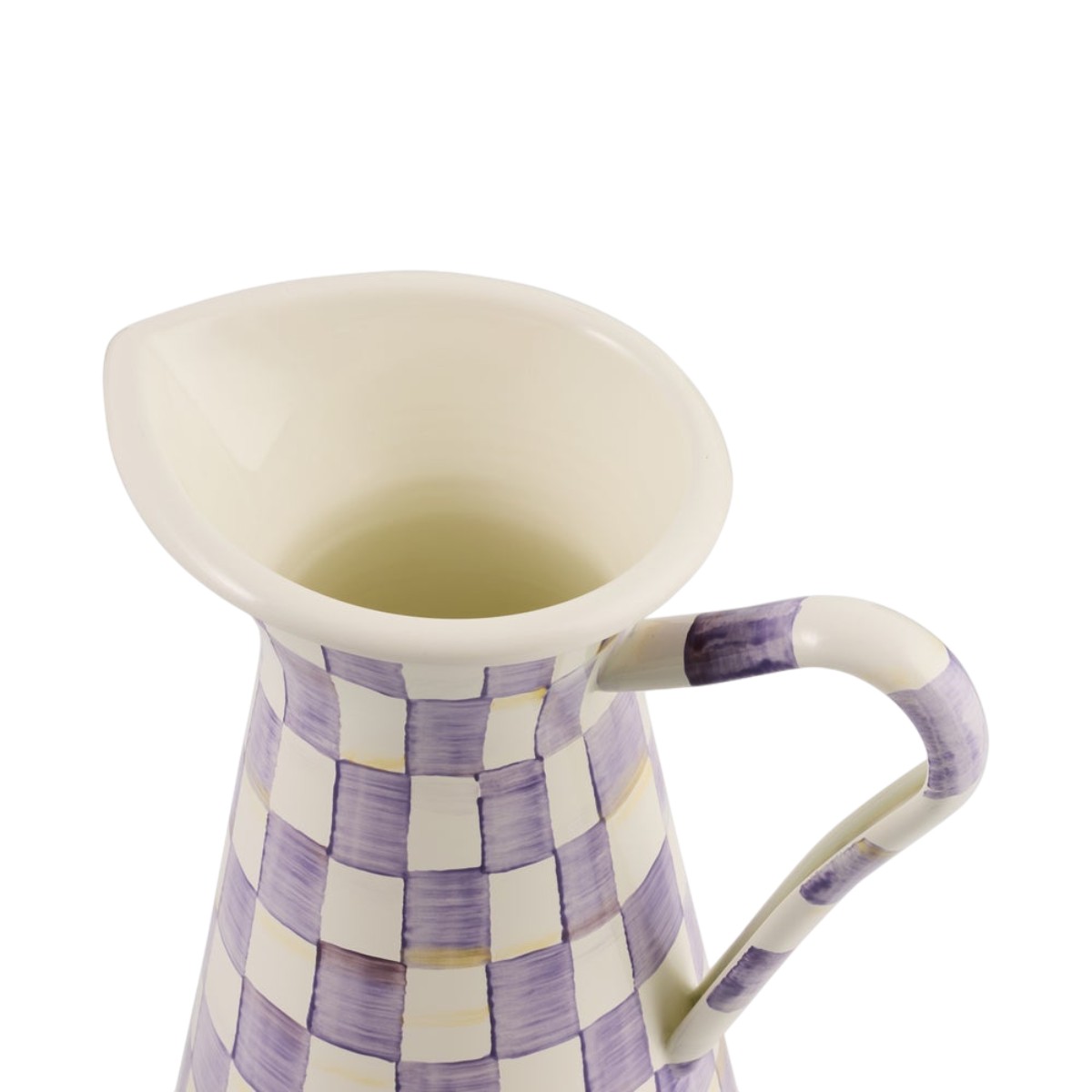 MacKenzie-Childs Large Practical Pitcher, Violet Check