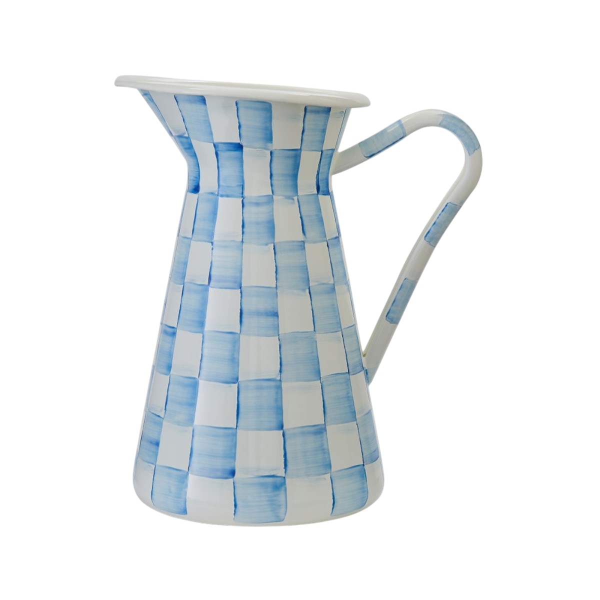 MacKenzie-Childs Large Practical Pitcher, Sky Check