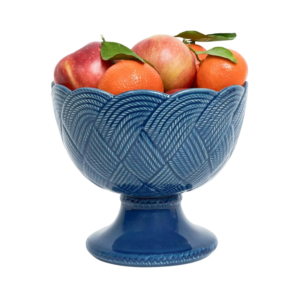 Juliska Le Panier Mystic Knot Footed Bowl, Denim