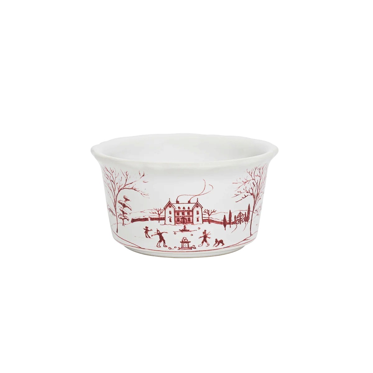 Juliska Country Estate Winter Frolic Ramekin, Ruby