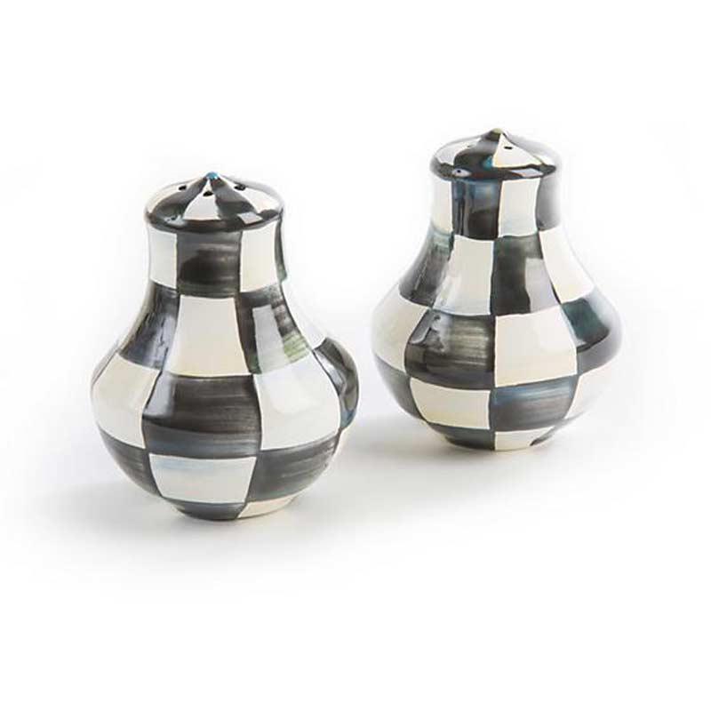 MacKenzie-Childs Staffordshire Dog Salt & Pepper Set