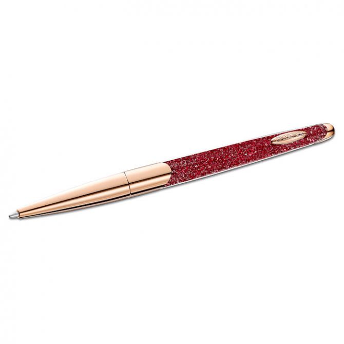 Swarovski Crystalline Nova BallPoint Red Rose Gold Pen