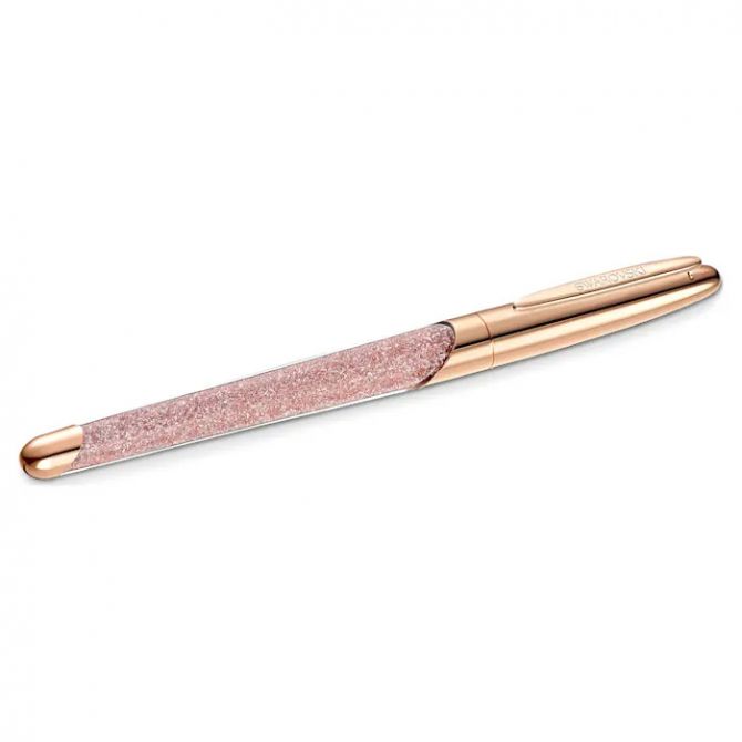 Swarovski Crystalline Nova Rollerball Pink Rose Gold Pen