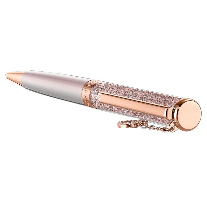 Ballpoint Pen, Handmade of Pink Color Epoxy Resin, Hermes Design