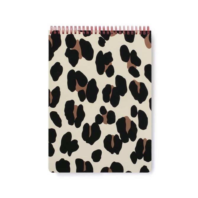 Kate Spade Top-Spiral Notebook, Forest Feline