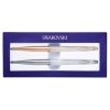Swarovski Crystalline Nova Ballpoint Pen Set, White and Mixed Metal Tone