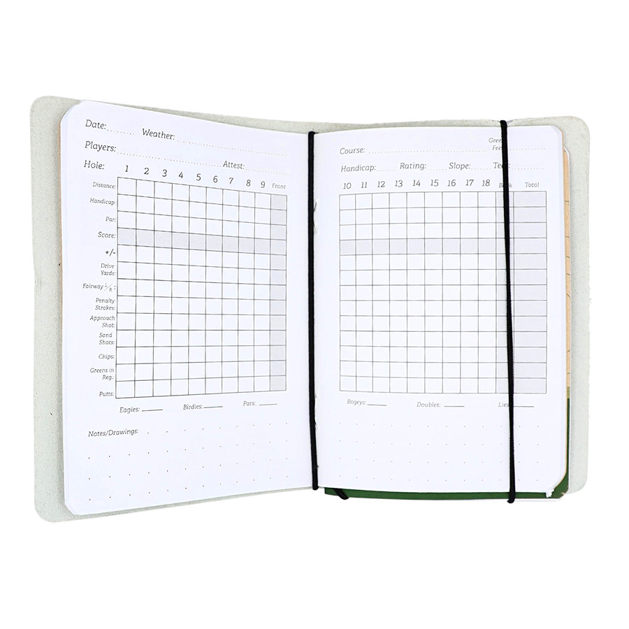 Rustico Refillable Golf Log, Stone