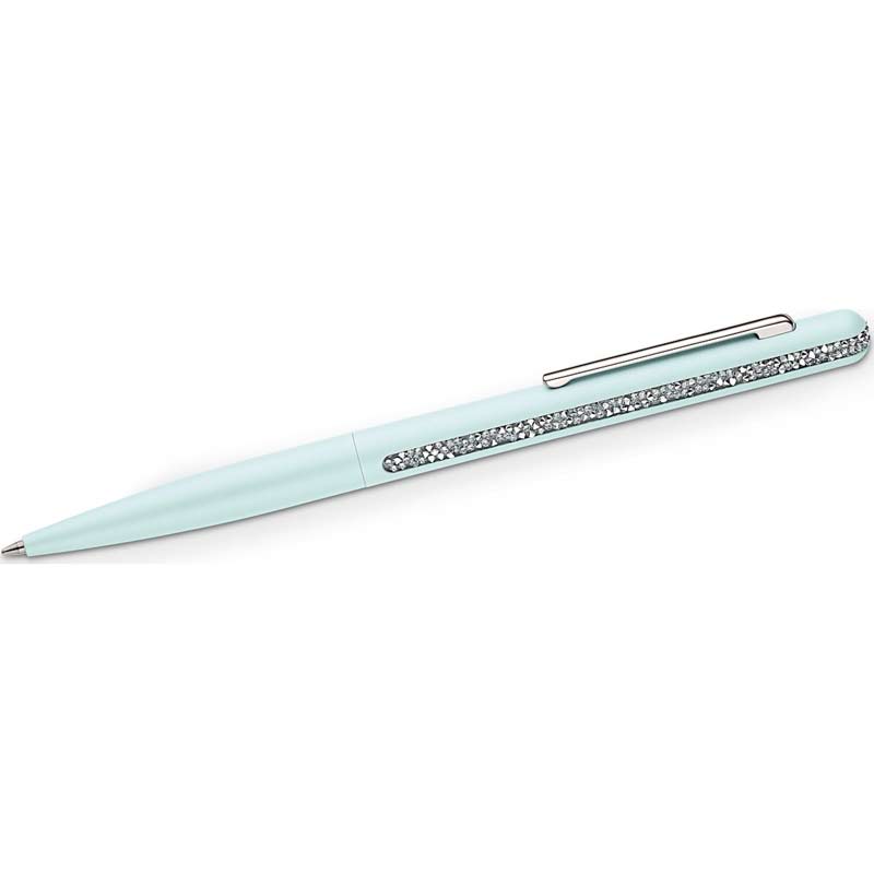 Swarovski Crystal Shimmer Ballpoint Pen, Light Green and Chrome Tone