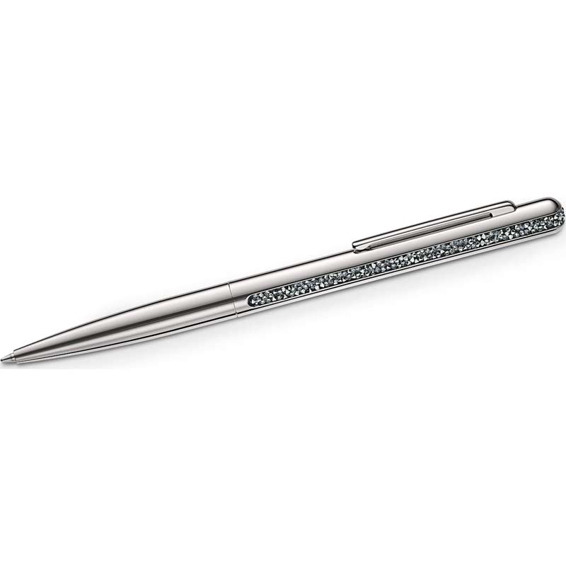 Swarovski Crystal Shimmer Ballpoint Pen, Silver and Chrome Tone