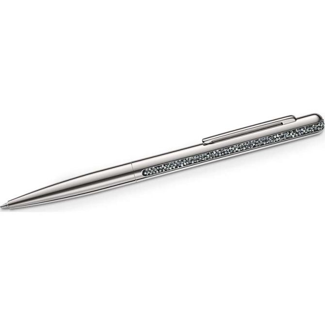 Swarovski Crystal Shimmer Ballpoint Pen, Silver and Chrome Tone