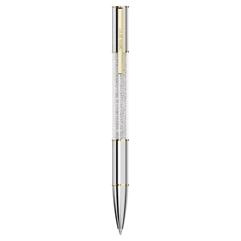 Swarovski Crystalline Lustre Ballpoint Pen, Silver and Mixed Metal Tone Plated