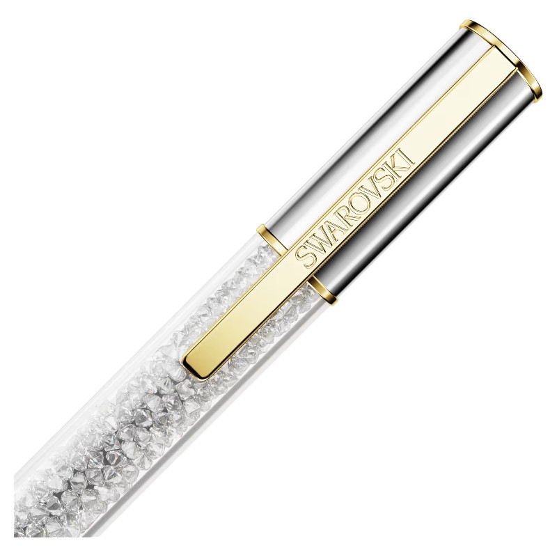 Swarovski Crystalline Lustre Ballpoint Pen, Silver and Mixed Metal Tone Plated