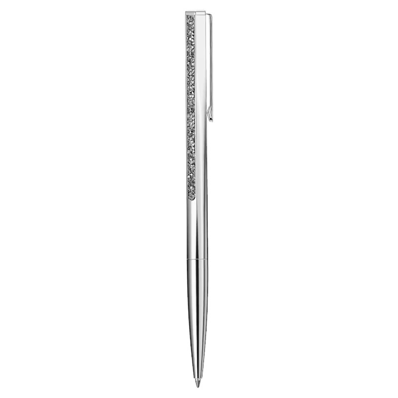 Swarovski Crystal Shimmer Ballpoint Pen, Silver and Chrome Plated
