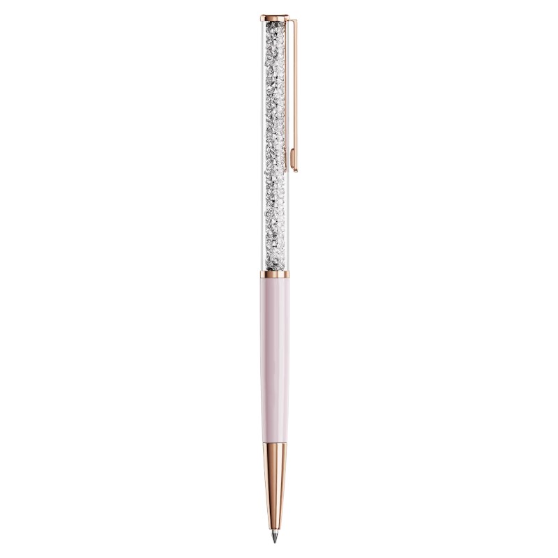 Swarovski Crystalline Silk Ballpoint Pen, Pink and Rose Gold Tone Plated