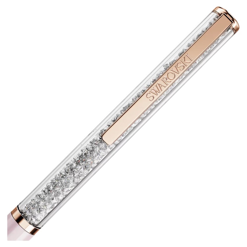 Swarovski Crystalline Silk Ballpoint Pen, Pink and Rose Gold Tone Plated