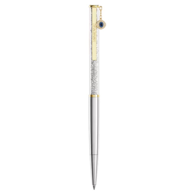 Swarovski Evil Eye Crystalline Ballpoint Pen, Gold Tone and Mixed Metal Finish