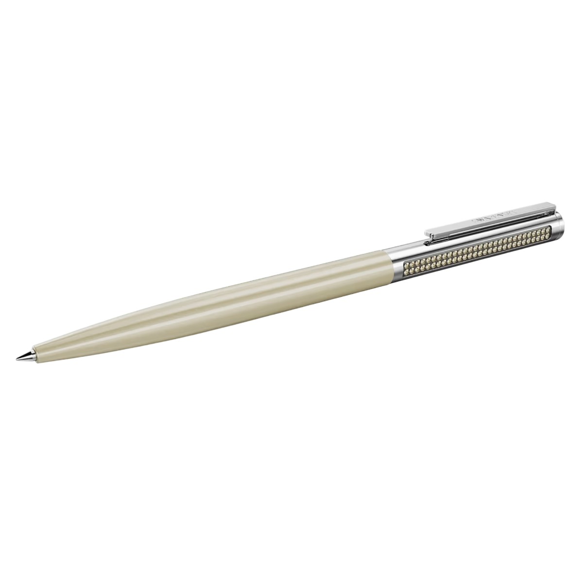 Swarovski Matrix Tennis Ballpoint Pen, Brown and Gold Tone Plated