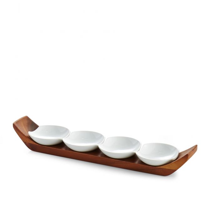 Nambe Quatro Snack Set