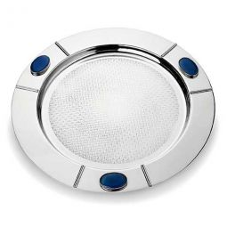 Mary Jurek Santa Fe Tray with Blue Onyx Stone Mary Jurek Santa Fe Tray with Blue Onyx Stone