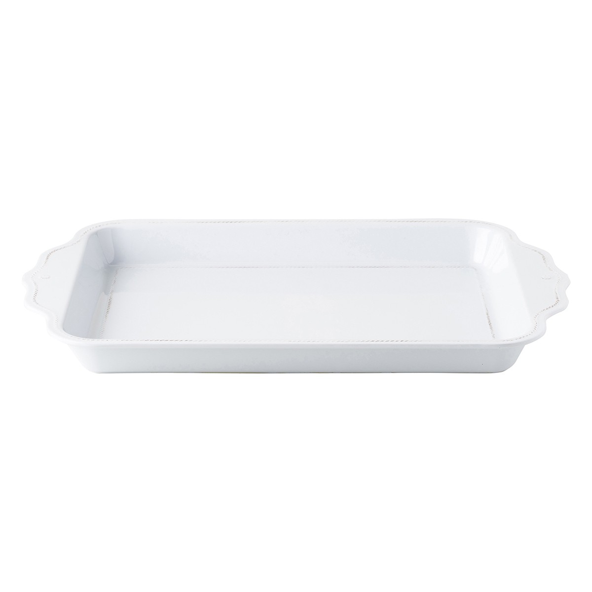 Juliska Berry and Thread Melamine Whitewash Handled Tray