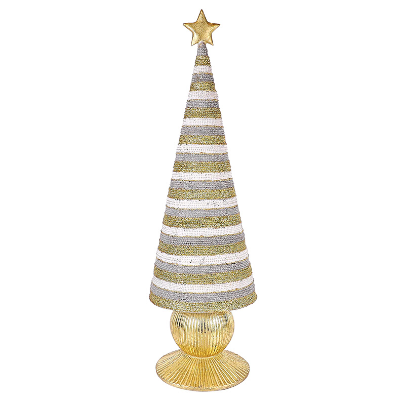Dekorasyon Horizontal Bonbon Tree with Star, Large