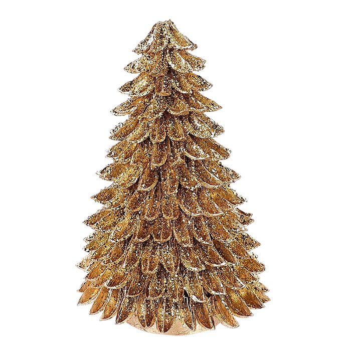 Dekorasyon Banaba Gold Cone Tree, 6