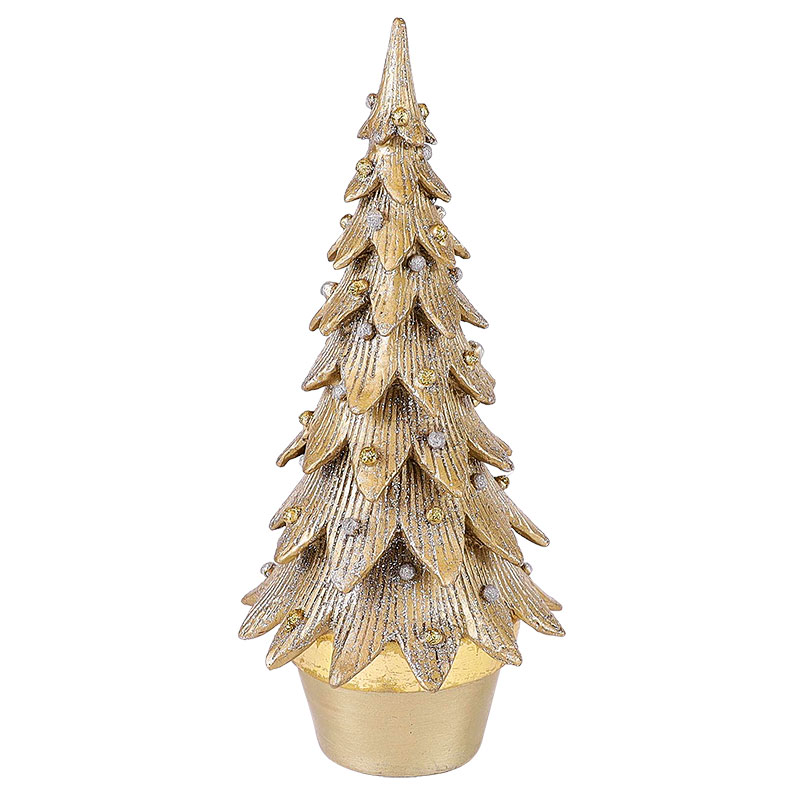 Dekorasyon Tannenbaum Dark Champagne Cone Tree, 9