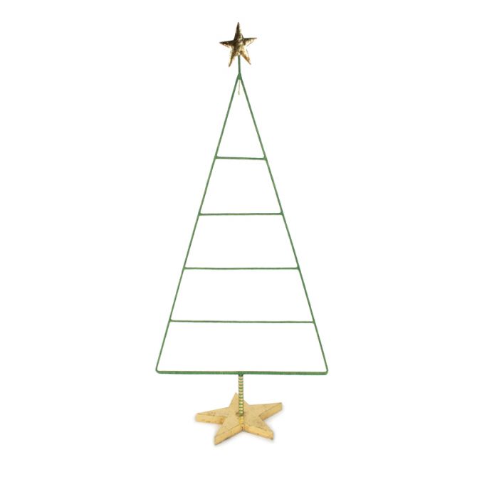 MacKenzie-Childs Patience Brewster 12 Days Mini Ornament Display Tree