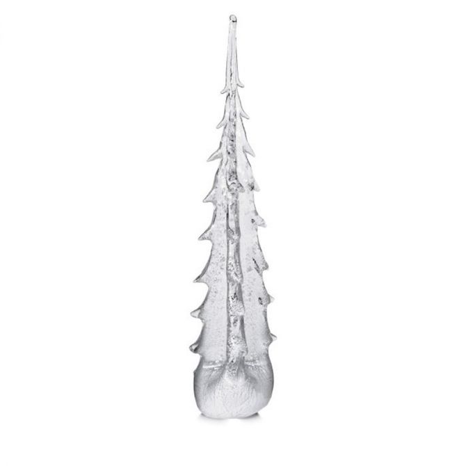 Simon Pearce Silver Leaf Evergreen, 26"