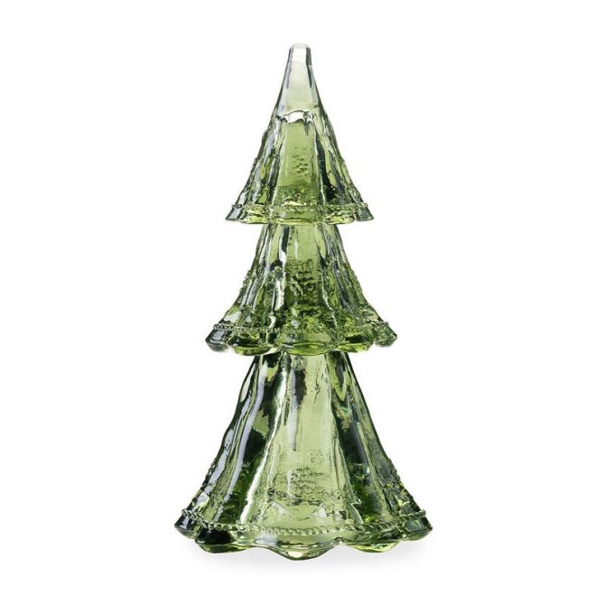 Juliska Berry and Thread Evergreen 10.5" Stackable Glass Trees