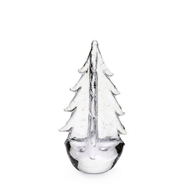 Simon Pearce Crackle Evergreen Tree, 8"