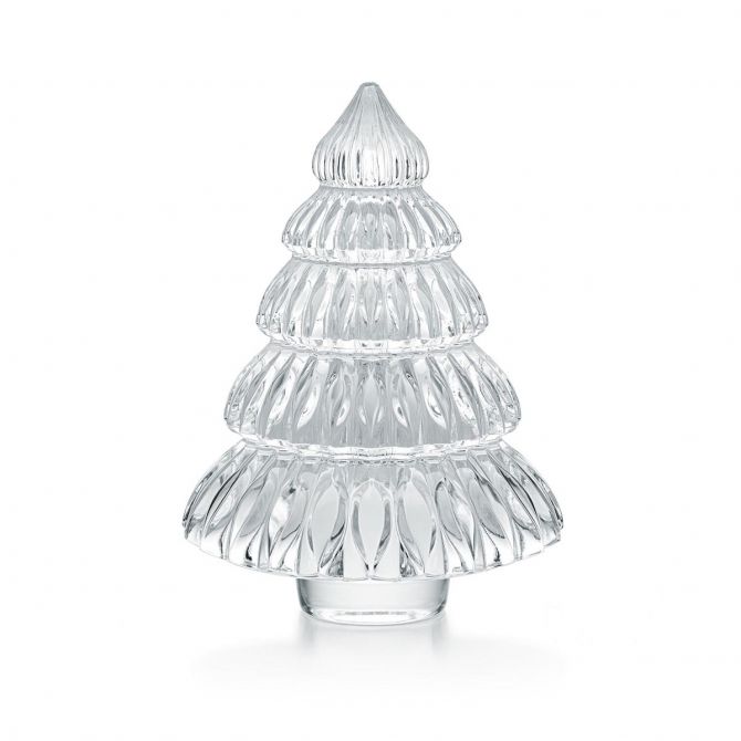 Baccarat Noel Medium Enchanting Fir, Clear