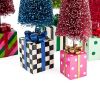 MacKenzie-Childs Granny Kitsch Bottle Brush Gift Trees, Set of 5