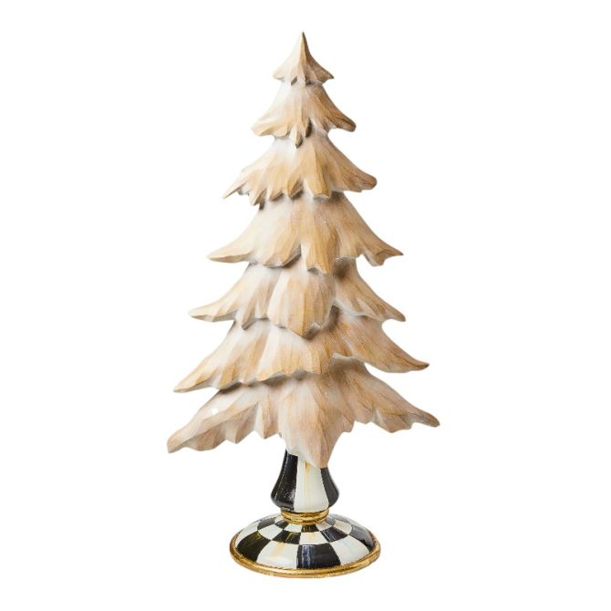 MacKenzie-Childs Farmhouse Carved Short Tree