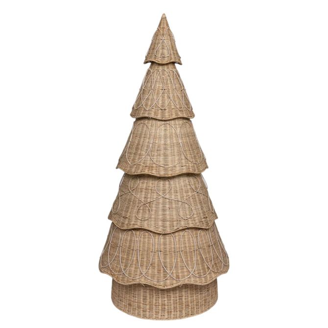 Juliska Provence Rattan 5' Tree, Whitewash