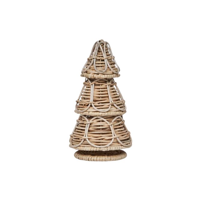 Juliska Provence Rattan 10" Tree, Whitewash