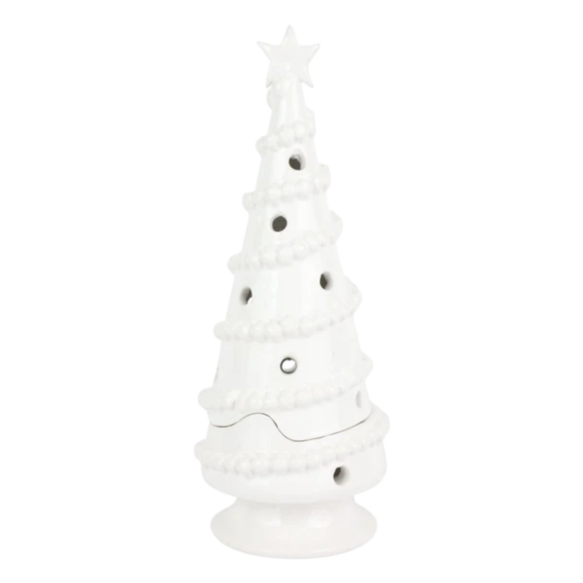 Vietri Foresta Large Garland Tree, White