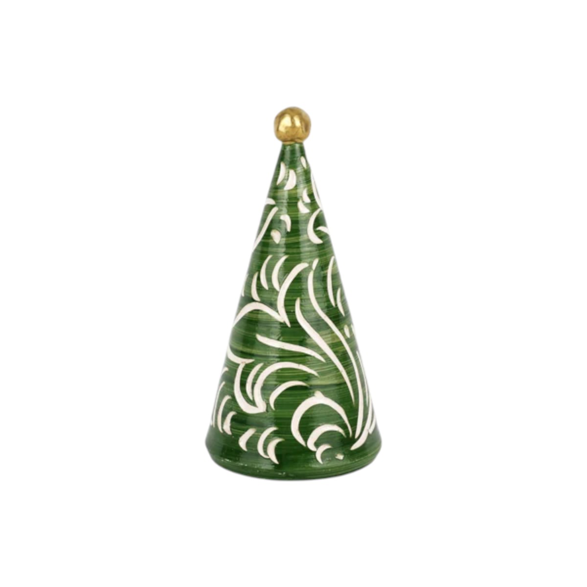 Vietri Foresta Scroll Tree, Green