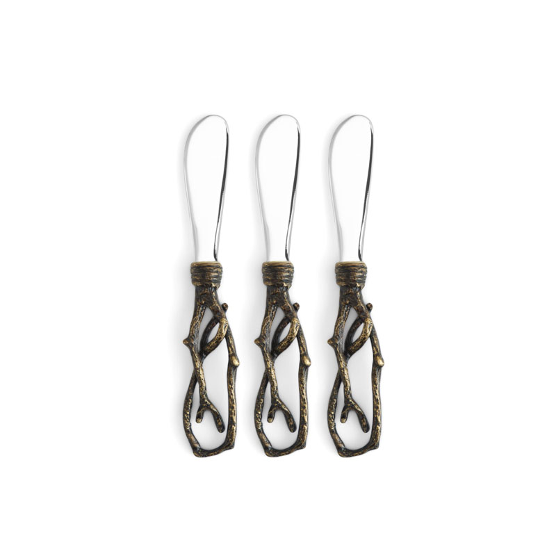 Michael Aram Twig Cheese Knife Set 112066N Borsheims