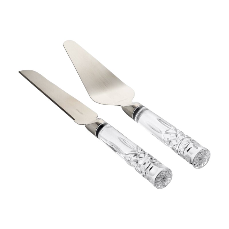 Waterford Lismore Cake Knife and Server Set