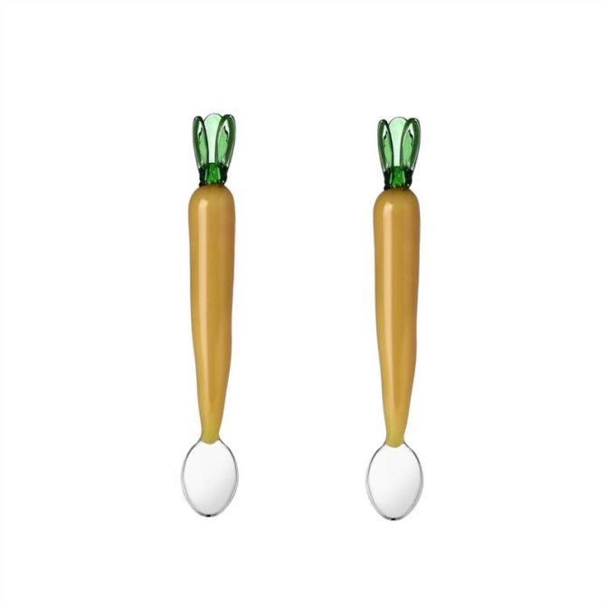 Ichendorf Carrot Vegetables Spoons, Set of 2