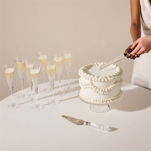 Waterford Cake Knife and Server, Set of 2