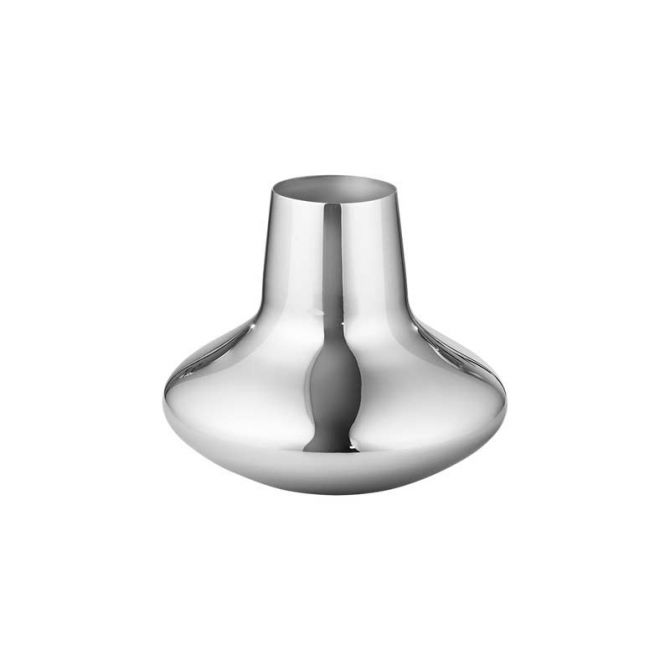 Georg Jensen Stainless Koppel Vase, Small