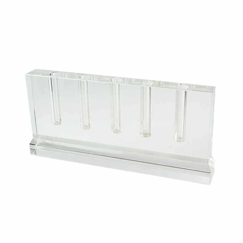 Tizo Crystal 5 Hole Bud Vase