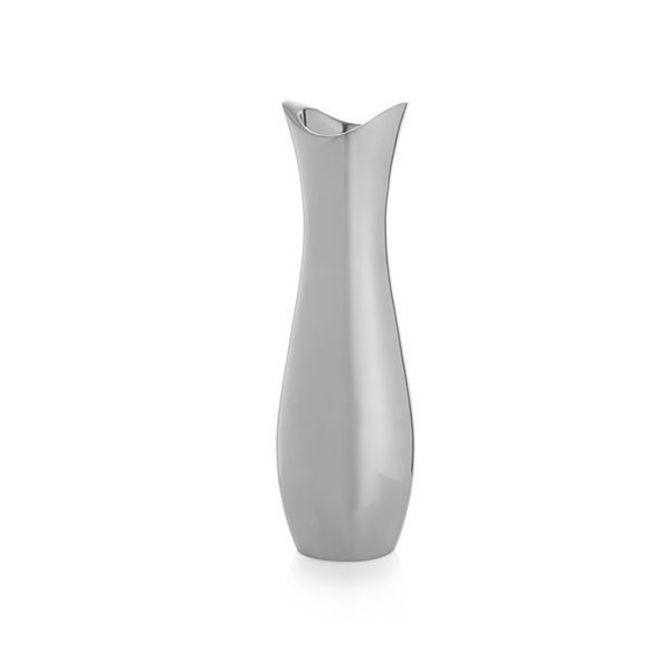 Nambe Stryker Vase, 9"
