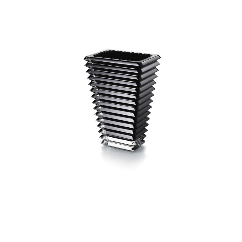 Baccarat Eye Black Vase, Medium