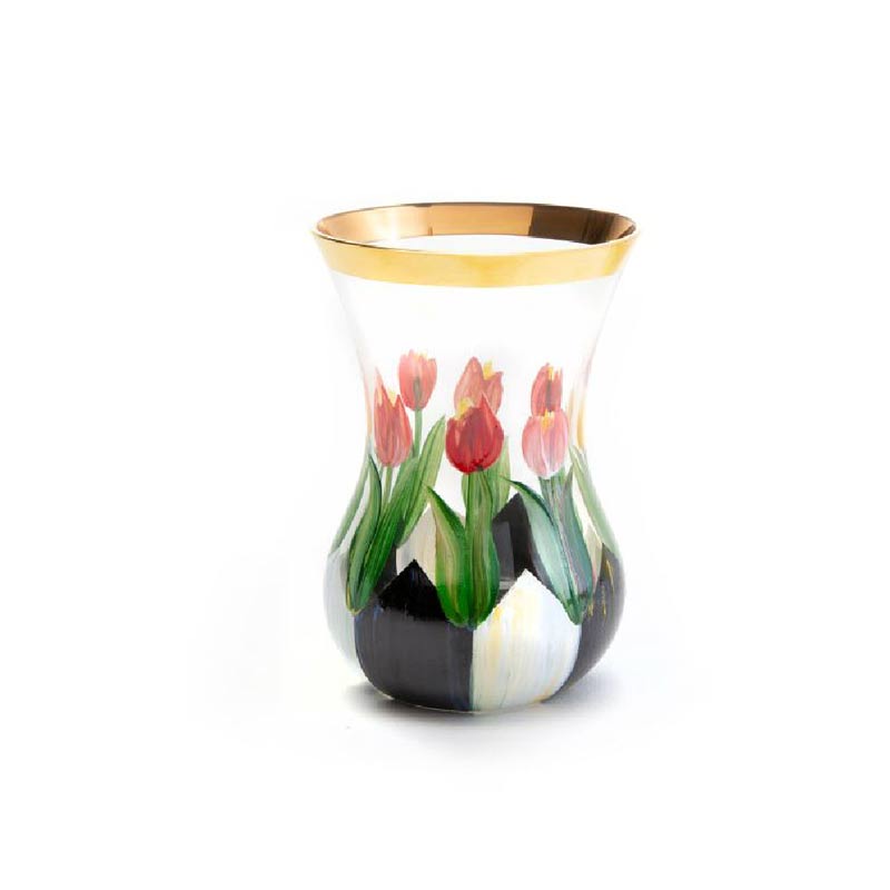 MacKenzie-Childs Tulip Tea Vase